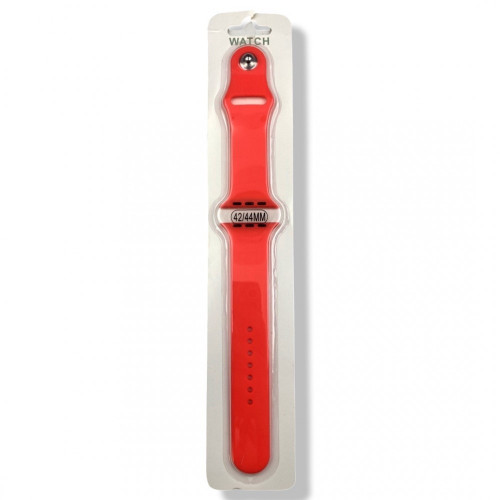 Силиконова Apple Watch каишка iWatch 45mm - Корал - 2 части