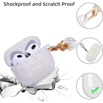 Луксозен калъф перла BN-19 за Airpods 3 - Розов