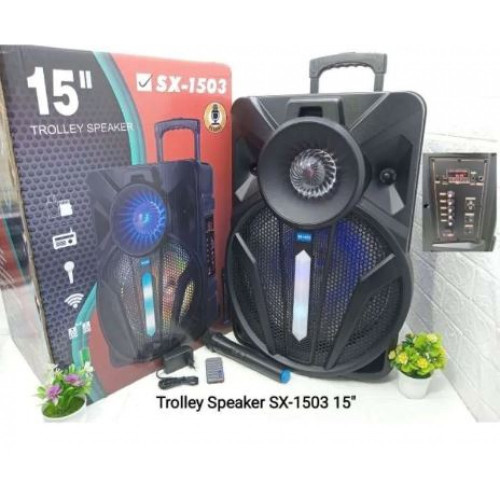 SX-1503 15" 40W Безжична колона говорител субуфер