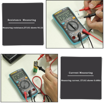 AN-8004 LCD цифров волтметър омметър амперметър OHM мултицет
