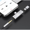 Преходник LS26 HOCO USB-C към USB-C+3.5mm