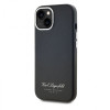 6388 Karl Lagerfeld Karl Lagerfeld iPhone 14 & 13 Back cover case - FW pu Hotel RSG - Black Back cover case