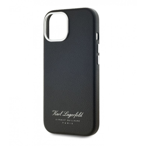 6388 Karl Lagerfeld Karl Lagerfeld iPhone 14 & 13 Back cover case - FW pu Hotel RSG - Black Back cover case