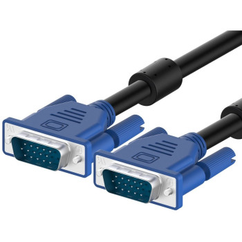 Кабел VGA - VGA връзка компютър лаптоп телевизор - 1.8M