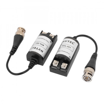 2 бр. видео балуни - NVL-201 Video Transceiver за пренос на видео сигнал на 100-1000 метра 2 бр. видео балуни - NVL-201 Video Transceiver за пренос на видео сигнал на 100-1000 метра