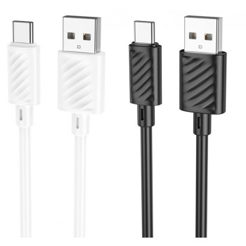 HOCO кабел X88 60W USB към Type-C (1M) - Бял