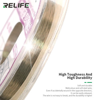 RELIFE RL-059D 100M 0.03MM конец за разглобяване на мобилни телефони Дънна платка Чип CPU Cutter - Ултра тънки