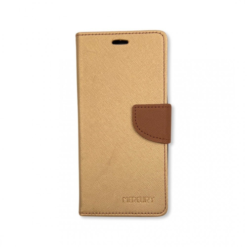 Калъф Тип Тефтер L-75 универсален 6.5" Размер 20 Ultra - Златист (166.9 x 76 mm x 8.8 mm)