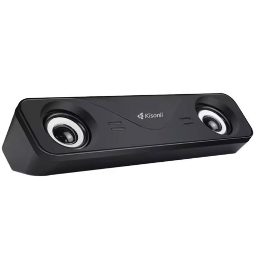 Тонколона KISONLI i-610, AUX, 2x3W, Черен
