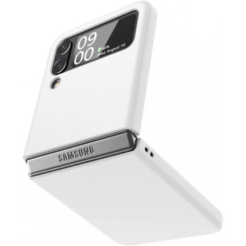 Z15 Silicone case за Samsung Z Flip 6 от 2 части - Бял