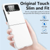 Z15 Silicone case за Samsung Z Flip 6 от 2 части - Бял Z15 Silicone case за Samsung Z Flip 6 от 2 части - Бял
