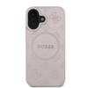 8092 GUESS HC MAGSAFE SAFFIANO PEONY CLASSIC LOGO PINK IP16