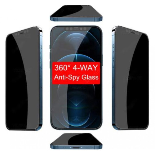 360° градусов Privacy Стъклен протектор iPhone 16