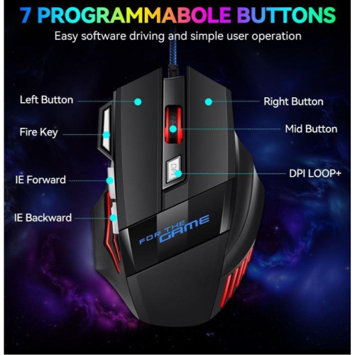 G505 Lineon Archer Жична геймърска мишка