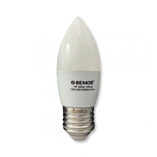 OSEMCO LED E14 крушка остра 7W