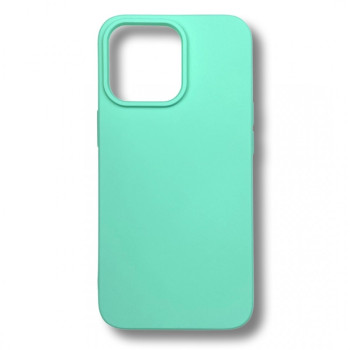 Силиконов гръб ( TP-7 )TP18 за iPhone 13 Mini - Ментов