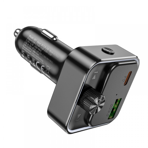 HOCO E81 FM 30W. модулатор трансмитер (1 USB + 1USB-C, microSD, Bluetooth) HOCO E81 FM 30W. модулатор трансмитер (1 USB + 1USB-C, microSD, Bluetooth)