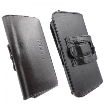 Кожен калъф за колан EAGLE хоризонтален Ш-16.4CM / Д-8CM - Xs Max