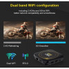 2024 HK1 RBOX H8S TV 4K HDR ULTRA HD android 13.0 TV Stick 4GB+32GB 2.4/5G Wifi 100M-LAN порт Netflix Youtube Media Player
