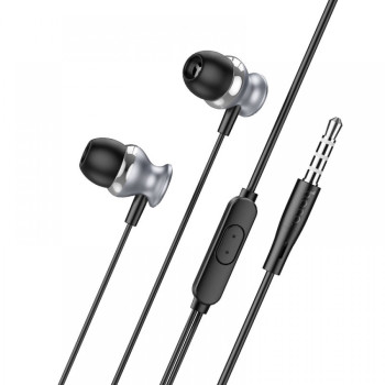 HOCO Слушалки M106 с микрофон 3.5mm (Черен) HOCO Слушалки M106 с микрофон 3.5mm (Черен)