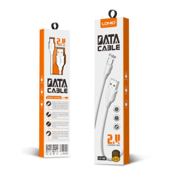 Кабел LDNIO LS-361 USB към Type-C 1M