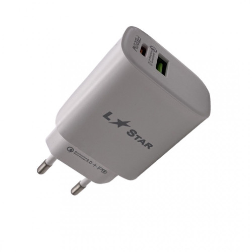PD25W L✮Star 2в1 TC-11 FAST 2изх. USB-C+QC3.0 USB към Lightning