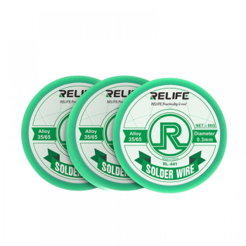 Тел за запояване RELIFE RL-441 35/65 0.3MM 35G