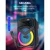 Караоке тонколона инча TTD-818 8" | 10W, LED RGB, Микрофон Караоке тонколона инча TTD-818 8" | 10W, LED RGB, Микрофон