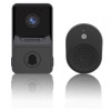 Z20 Видео звънец с WiFi интелигентна камера, безжичен звънец с HD изображение,аудио, нощно виждане,дистанционно управление