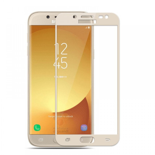 3D Стъклен протектор за Samsung J8 2018 - Златист