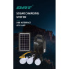 AT-888 DAT Solar light home lighting system комплект+Power bank от 1 фенер+ 3 лампи 9V 3.5 панел