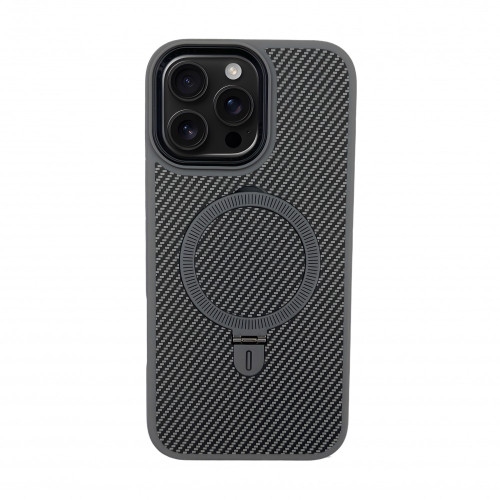 Premium Carbon MagSafe Case TP-100 за Samsung S25 Plus - Titanium Сив
