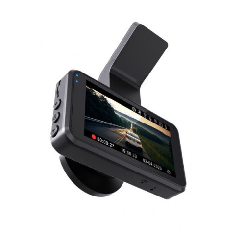 S6 1440P Автомобилен DVR камера с G-сензор Видеорекордер Двоен обектив HD