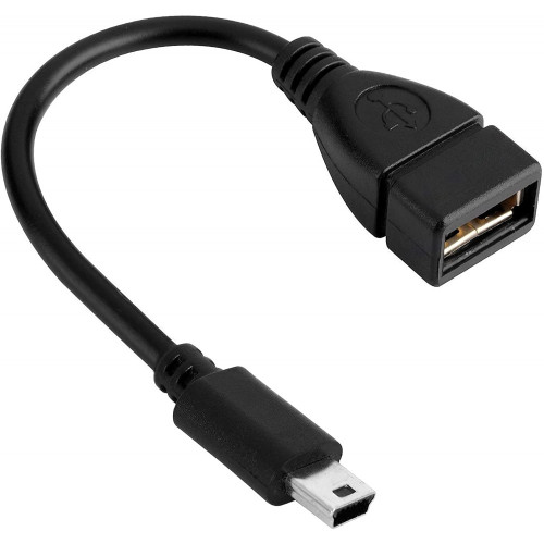 Кабел USB женски към mini мъжки 1M