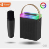 Преносима Tонколона KISONLI G22 Bluetooth (Черен) Караоке, USB, SD, FM, AUX LED RGB Преносима Tонколона KISONLI G22 Bluetooth (Черен) Караоке, USB, SD, FM, AUX LED RGB