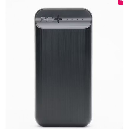 WUW Y129 2.1A POWER BANK Type-C 1 USB 2 - 20,000 mAh - Черен