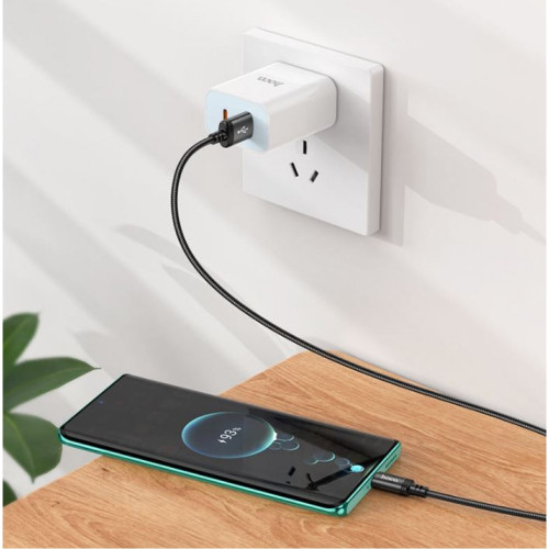 HOCO Кабел “X89 Wind” USB to Type-C (1M) - Черен