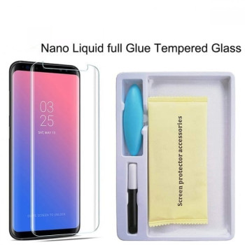 Стъклен Протектор + UV лепило за Huawei P30 Lite
