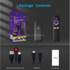 2025 R9 TV 8K VIVIV HDR android 14.0 TV Stick 2GB+16GB 2.4/5G Wifi 100M-LAN порт Netflix Youtube Media Player
