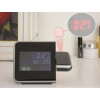 Часовник с календар, аларма и LED проекти DS-8190 - Бял , аларма, LCD, цветен екран PRO
