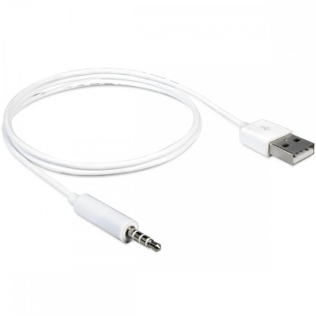 Кабел 3.5мм жак- USB Мъжко с дължина 1М Кабел 3.5мм жак- USB Мъжко с дължина 1М