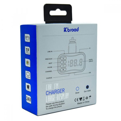 KBrand Трансмитер с Bluetooth KCB - 902 2изх. USB