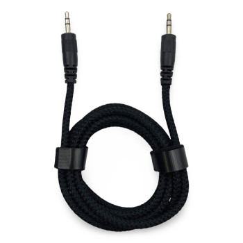 AUX-5 кабел за музика 1.5M - Черен