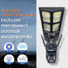 IP Солaрна Камера +LED лампа LD-004-W-H WIFI 6MP 1080P ( APP:V380PRO ) HD 360 градуса с микрофон и високоговорител и LED светлина