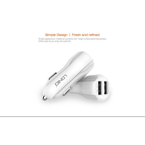 12V Зарядно 3.4A LDNIO C331 2 PORT USB към Micro USB