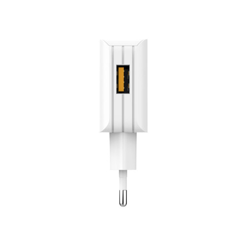 LINK★STAR TC-9 3.0A Бързозаряден USB Адаптер 220V с Type-C кабел - Бял LINK★STAR TC-9 3.0A Бързозаряден USB Адаптер 220V с Type-C кабел - Бял