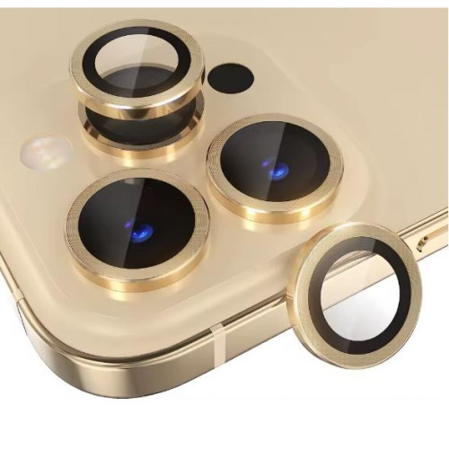 Цветен протектор за Камера iPhone 17 Air - (Залтист) GOLD