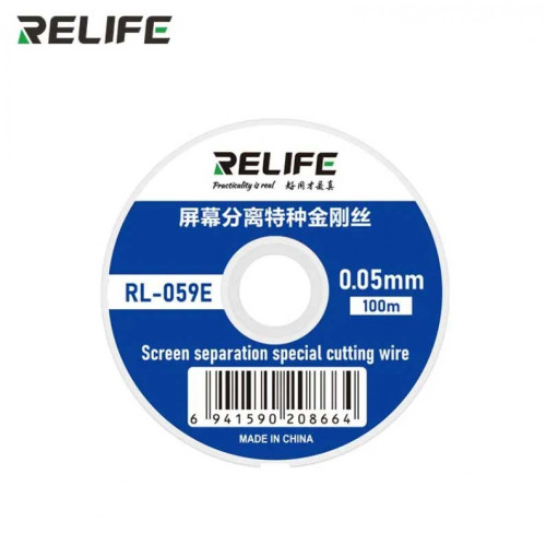RELIFE RL-059E 100M 0.05MM конец за разглобяване на мобилни телефони Дънна платка Чип CPU Cutter - Ултра тънки