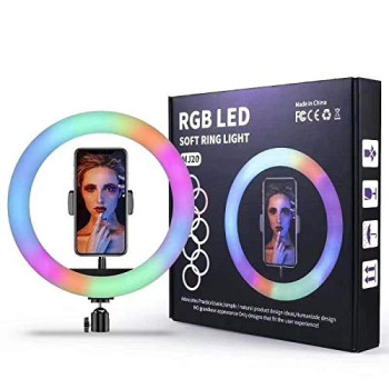 MJ20 20см LED селфи цветен пръстен MJ20 20см LED селфи цветен пръстен