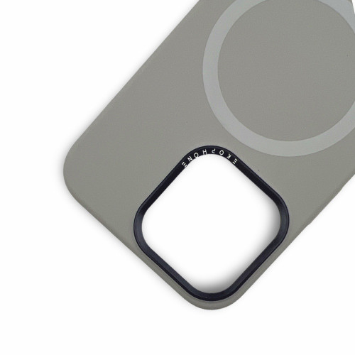 Луксозен Premium кейс+Magsafe TP-102 iPhone 17 Pro Max - Сив